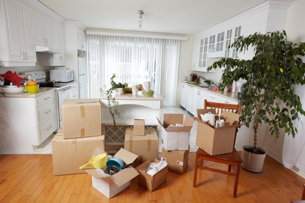 Move-in cleaning for a new home