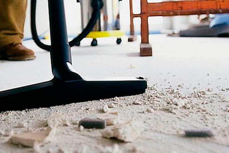 Post-construction cleaning service